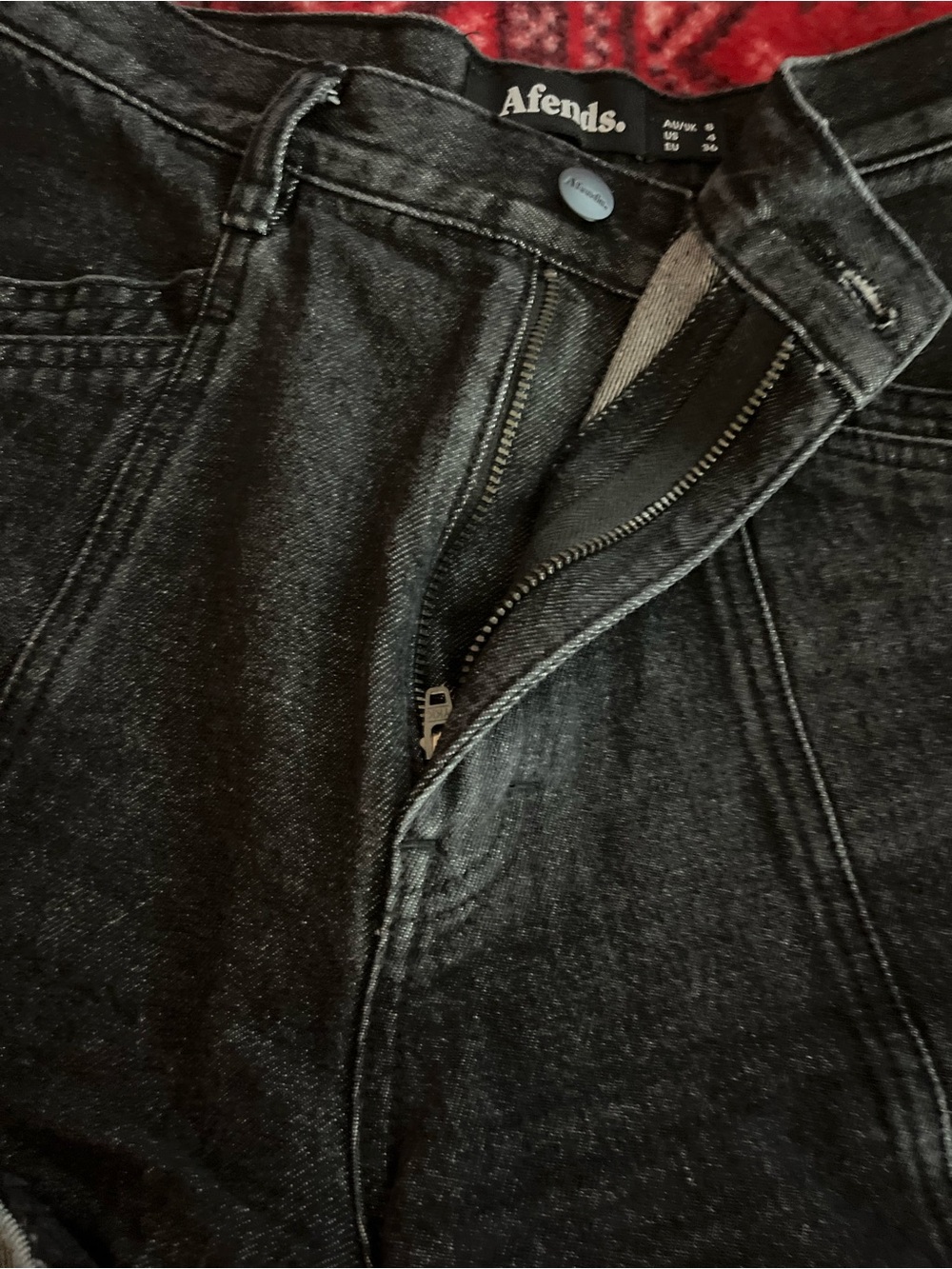 Afends High Rise Denim
Shorts - Picture 3 of 5